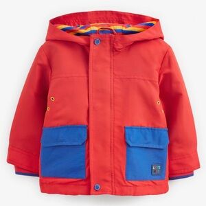 NEXT UK Red Shower Resistant Jacket sz 12-18M